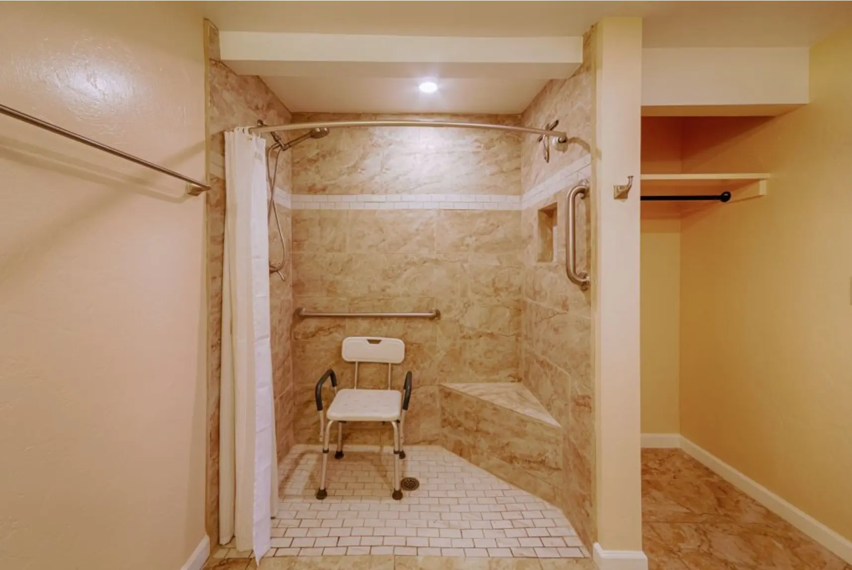 Private accommodations at The Gardens at San Carlos assisted living home