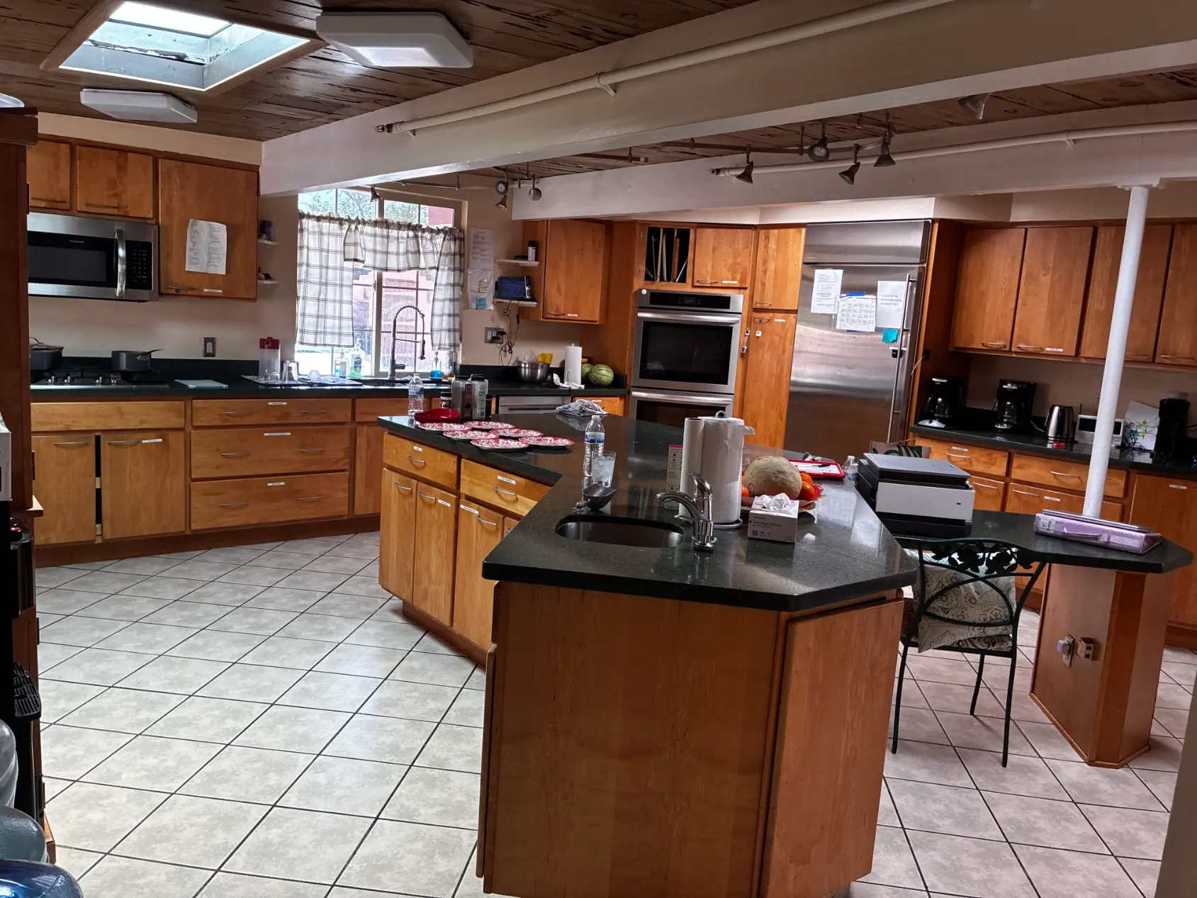 Shared living space at The Gardens at Blenman Elm on Norton Avenue